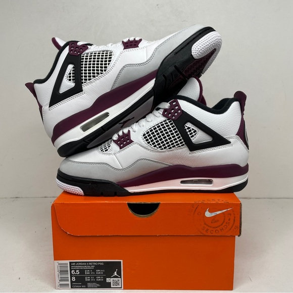 Nike Air Jordan 4 Retro “PSG/Paris Saint-Germain” 2023 - Picture 3 of 4